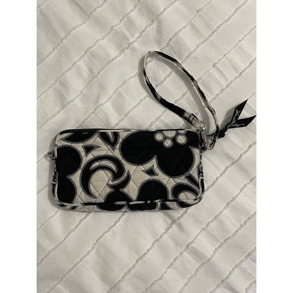 Vera Bradley Night and Day Top Zip Wristlet - Picture 1 of 16